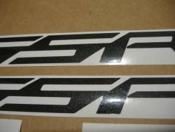 Suzuki GSR 750 L2 red full decals kit