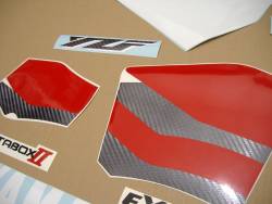 Yamaha YZF-R1 2000 RN05 red stickers set