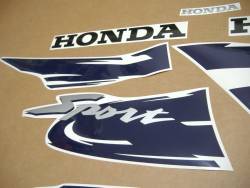 Honda CB 500S 1998 complete sticker kit