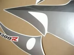 Suzuki Hayabusa GSX1300R K4 silver stickers