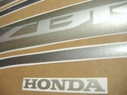 Honda CBR 600F 2011 black adhesives set