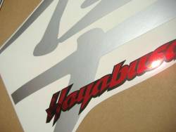 Suzuki Hayabusa GSX1300R 2005 grey decals kit