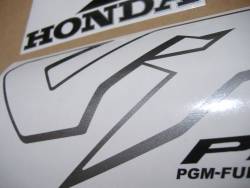 Honda VFR 800i 1998 RC46 silver stickers