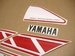 Yamaha r6 50th anniversary 13S logo emblems