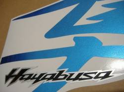 Suzuki Hayabusa busa k8 k9 blue complete stickers set
