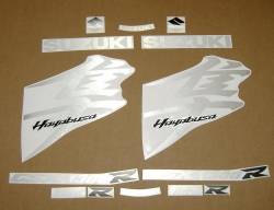 Suzuki Hayabusa k8 brushed aluminium graphics set