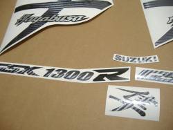 Suzuki Hayabusa k1 k2 k3 carbon fiber decals kit 