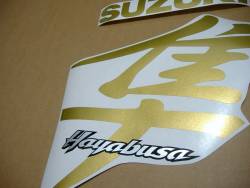 Suzuki Hayabusa 2004 2005 pearl golden stickers kit