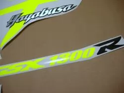 Suzuki Hayabusa 1999 signal yellow stickers set