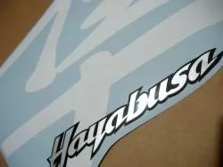Suzuki Hayabusa 2006 2007 white kanji decals adhesives