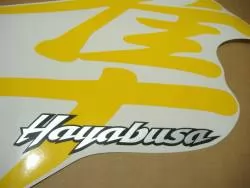Suzuki Hayabusa k4 k5 1999 yellow decals set