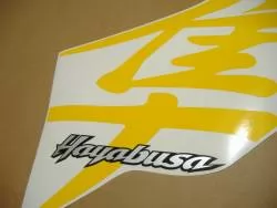 Suzuki Hayabusa 1999 amarillo amarelo pegatinas 