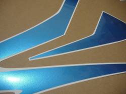 Honda CBR 600RR 2008 blue decals set