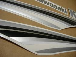 Kawasaki zx-6r ninja 2011 blue logo emblems