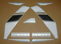 Yamaha r6 2009 RJ15 13S blue decals kit 