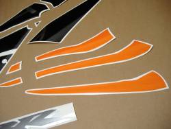 Honda cbr 600rr 2006 orange stickers set