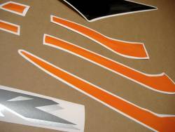 Honda cbr 600rr 2006 orange logo labels set