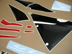 Honda cbr 600rr 2006 red decals set