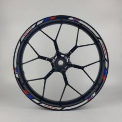 Honda hrc 125r 600rr 900rr 1000rr light reflective wheel rim stripes 