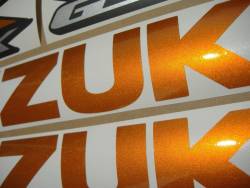 Suzuki gsxr 1000 orange pegatinas adhesivi autocollant decal
