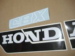 Honda cbx 750 rc17 1984 red graphics kit