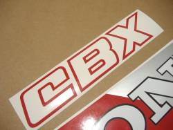 Honda cbx 750 f2 1986 black adhesives set