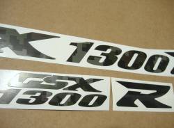 Suzuki Hayabusa 2008 army green stickers set