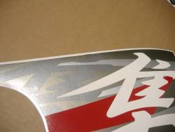 Suzuki Busa 1340 2012 L2 white decal set