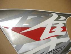 Suzuki Hayabusa 2012 white complete sticker kit