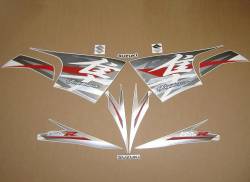 Suzuki Hayabusa 2012 white stickers set