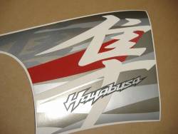 Suzuki Hayabusa 1340 L2 white decals kit