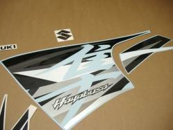 Suzuki Hayabusa 1340 2012 bordeaux stickers kit