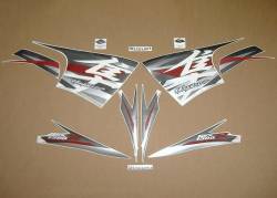 Suzuki gsx 1300r busa 2012 black full decal set