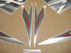 Suzuki Hayabusa 1340 2012 black stickers