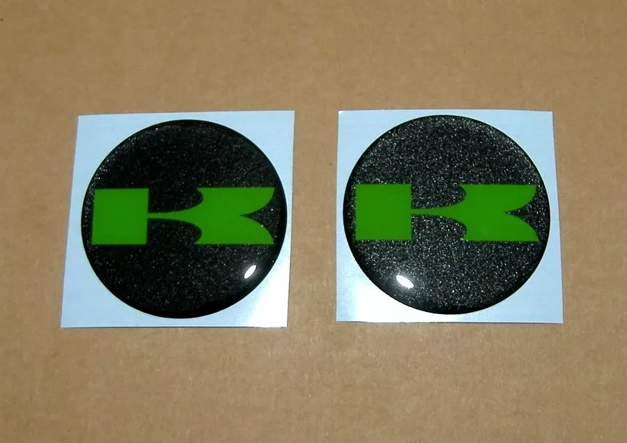 Kawasaki 3D gas tank badges
