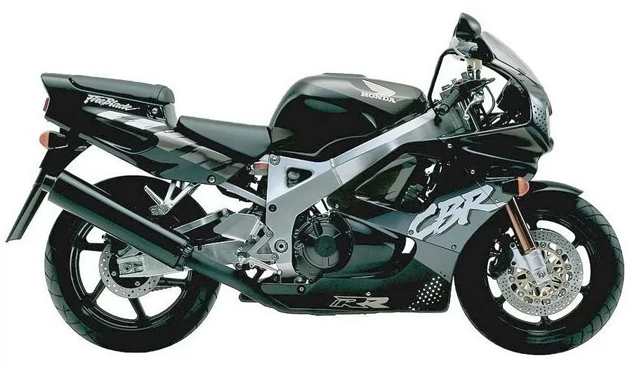 Honda CBR 900RR 1992 black adhesives