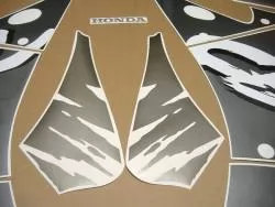 Honda 900RR SC28 1992 black full decals kit