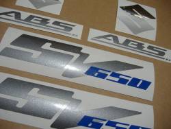 Suzuki SV650 2008-2009 adhesives set