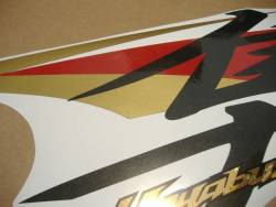 Suzuki Hayabusa 1340 2014 red adhesives