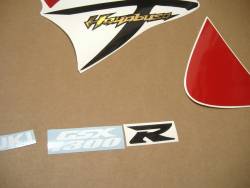 Suzuki Hayabusa 1340 L4 red full decals kit