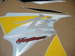 Suzuki Hayabusa 1340 2013 yellow adhesives