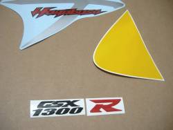 Suzuki Hayabusa 1340 2013 2014 yellow graphics