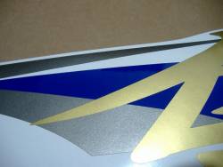 Suzuki Hayabusa 1340 2014 blue decals kit 