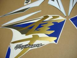 Suzuki Hayabusa 1340 L4 blue logo decals set