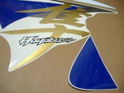 Suzuki Hayabusa 1340 2013-2014 blue graphics