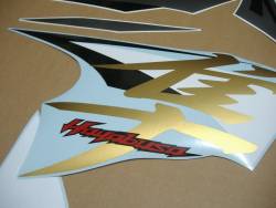 Suzuki Hayabusa 1340 2013-2014 white graphics