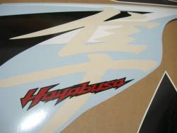 Suzuki Hayabusa 2013 black complete sticker kit